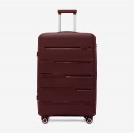 Troler mare KREAL model MARCILIA 74 cm polipropilenă rosu