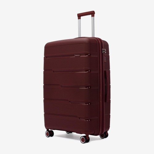 Troler mare KREAL model MARCILIA 74 cm polipropilenă rosu