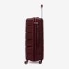  Troler set 2 Bucati KREAL model MARCILIA Troler mediu 64 cm şi Troler mare 74 cm polipropilenă rosu - Imagine 7