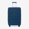  Troler set 2 Bucati KREAL model MARCILIA Troler mediu 64 cm şi Troler mare 74 cm polipropilenă albastru - Imagine 6