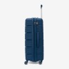  Troler set 2 Bucati KREAL model MARCILIA Troler mediu 64 cm şi Troler mare 74 cm polipropilenă albastru - Imagine 7
