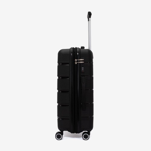 Troler mediu KREAL model MARCILIA 64 cm polipropilenă negru