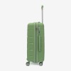  Troler set 2 Bucati KREAL model MARCILIA Troler mediu 64 cm şi Troler mare 74 cm polipropilenă verde deschis - Imagine 3