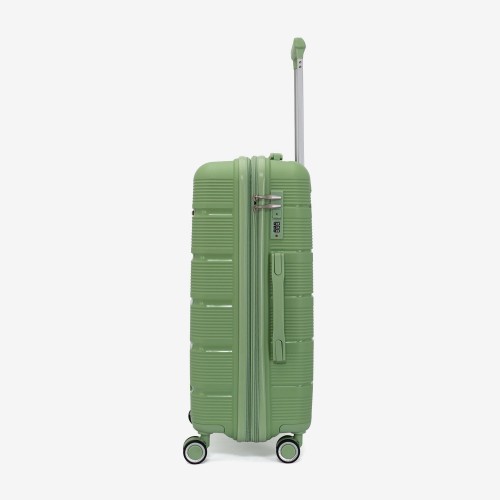 Troler mediu KREAL model MARCILIA 64 cm polipropilenă verde deschis