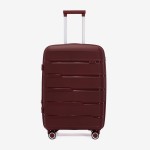 Troler mediu KREAL model MARCILIA 64 cm polipropilenă rosu