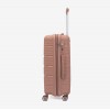  Troler set 2 Bucati KREAL model MARCILIA Troler mediu 64 cm şi Troler mare 74 cm polipropilenă roz - Imagine 3