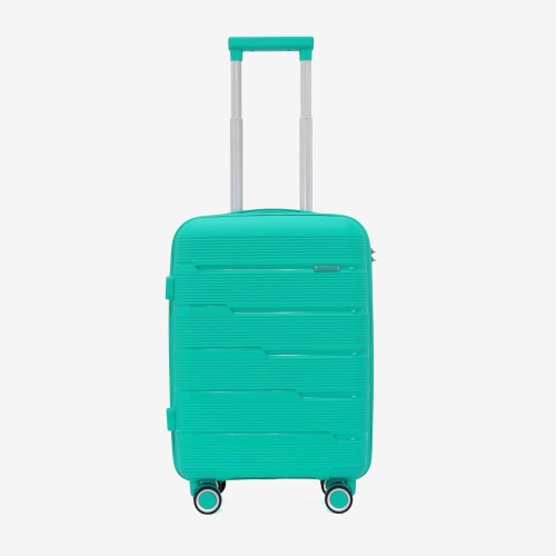  Troler set 2 Bucati KREAL model MARCILIA Troler cabina 54 cm şi Troler mediu 64 cm polipropilenă verde