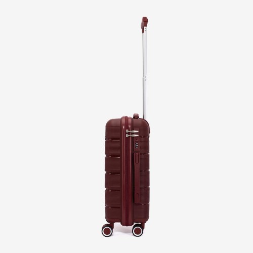 Troler cabina KREAL model MARCILIA 54 cm polipropilenă rosu