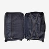  Troler set 2 Bucati KREAL model MARCILIA Troler mediu 64 cm şi Troler mare 74 cm polipropilenă negru  - Imagine 9