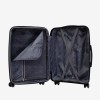  Troler set 2 Bucati KREAL model MARCILIA Troler mediu 64 cm şi Troler mare 74 cm polipropilenă negru  - Imagine 10