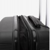  Troler set 2 Bucati KREAL model MARCILIA Troler mediu 64 cm şi Troler mare 74 cm polipropilenă negru  - Imagine 5