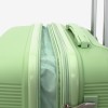  Troler set 2 Bucati KREAL model MARCILIA Troler mediu 64 cm şi Troler mare 74 cm polipropilenă verde deschis - Imagine 5