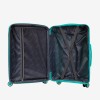  Troler set 2 Bucati KREAL model MARCILIA Troler cabina 54 cm şi Troler mediu 64 cm polipropilenă verde - Imagine 9