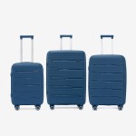 Set trolere KREAL model MARCILIA polipropilenă albastru