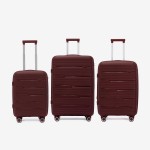 Set trolere KREAL model MARCILIA polipropilenă rosu