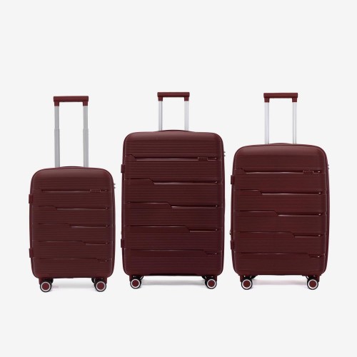 Set trolere KREAL model MARCILIA polipropilenă rosu