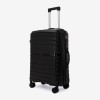 Troler mediu KREAL model HAWAII 64 cm polipropilenă negru - Imagine 2