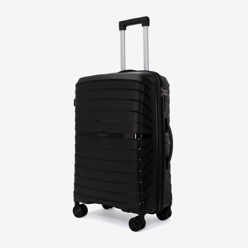Troler mediu KREAL model HAWAII 64 cm polipropilenă negru
