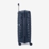  Troler set 2 Bucati KREAL model HAWAII Troler mediu 64 cm şi Troler mare 75 cm polipropilenă albastru - Imagine 6
