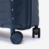  Troler set 2 Bucati KREAL model HAWAII Troler cabina 55 cm şi Troler mare 75 cm polipropilenă albastru - Imagine 7
