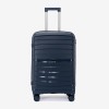 Troler set 2 Bucati KREAL model HAWAII Troler mediu 64 cm şi Troler mare 75 cm polipropilenă albastru - Imagine 4
