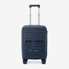  Troler set 2 Bucati KREAL model HAWAII Troler cabina 55 cm şi Troler mare 75 cm polipropilenă albastru - Imagine 2
