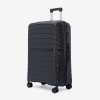  Troler set 2 Bucati KREAL model HAWAII Troler cabina 55 cm şi Troler mare 75 cm polipropilenă  gri - Imagine 6