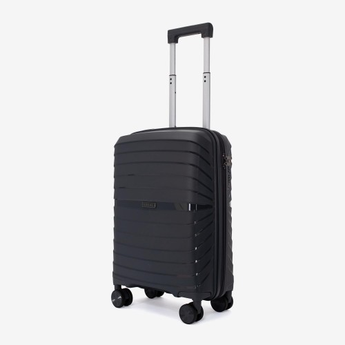 Troler cabina KREAL model HAWAII 55 cm polipropilenă gri