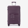  Troler set 2 Bucati KREAL model HAWAII Troler cabina 55 cm şi Troler mare 75 cm polipropilenă  violet - Imagine 4