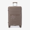  Troler set 2 Bucati KREAL model HAWAII Troler cabina 55 cm şi Troler mare 75 cm polipropilenă  khaki - Imagine 4