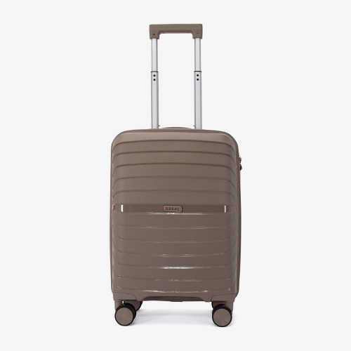  Troler set 2 Bucati KREAL model HAWAII Troler cabina 55 cm şi Troler mare 75 cm polipropilenă  khaki