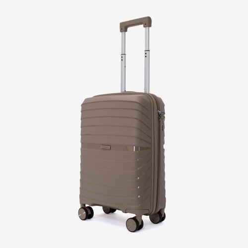 Troler cabina KREAL model HAWAII 55 cm polipropilenă  khaki