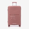  Troler set 2 Bucati KREAL model HAWAII Troler cabina 55 cm şi Troler mare 75 cm polipropilenă roz - Imagine 4