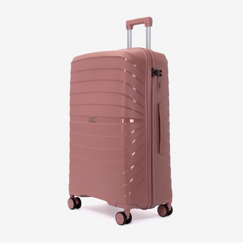 Troler mare KREAL model HAWAII 75 cm polipropilenă roz