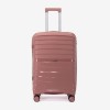 Troler mediu KREAL model HAWAII 64 cm polipropilenă roz - Imagine 1