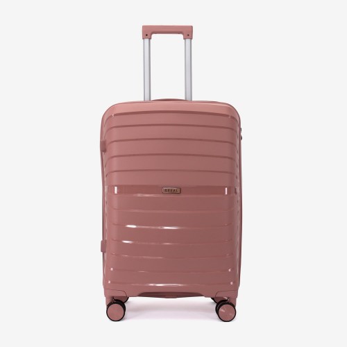 Troler mediu KREAL model HAWAII 64 cm polipropilenă roz