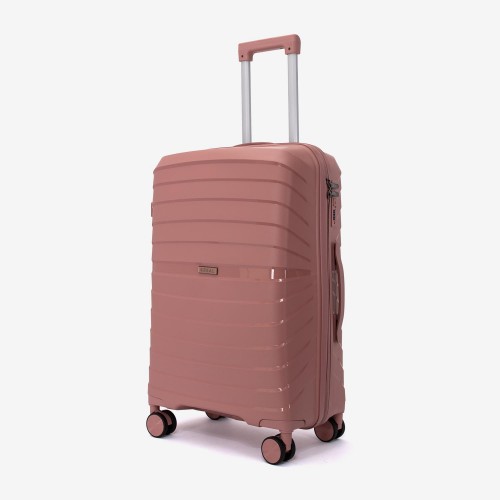 Troler mediu KREAL model HAWAII 64 cm polipropilenă roz