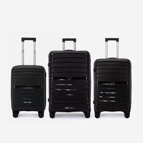 Set trolere KREAL model HAWAII polipropilenă negru