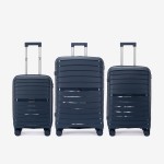 Set trolere KREAL model HAWAII polipropilenă albastru
