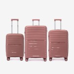 Set trolere KREAL model HAWAII polipropilenă roz