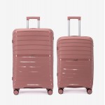  Troler set 2 Bucati KREAL model HAWAII Troler mediu 64 cm şi Troler mare 75 cm polipropilenă  roz