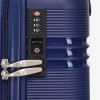 Troler mare extensibil ENZO NORI Model PALMA 76 cm polipropilenă bleumarin - Imagine 5