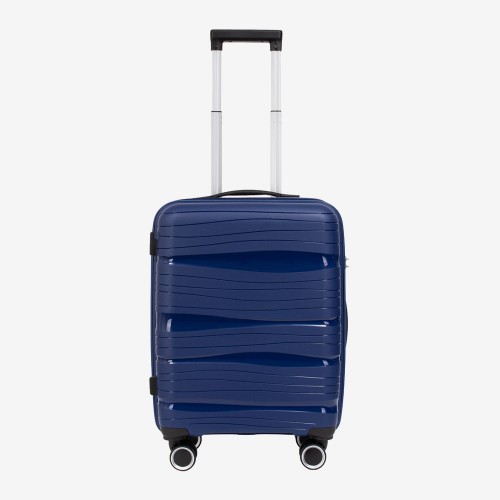 Troler cabina KREAL Model MALTA 57 cm polipropilenă bleumarin