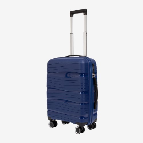 Troler cabina KREAL Model MALTA 57 cm polipropilenă bleumarin