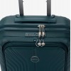 Troler cabina buzunar frontal laptop KREAL model IBIZA 55 cm polipropilenă verde inchis - Imagine 6