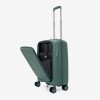 Troler cabina buzunar frontal laptop KREAL model IBIZA 55 cm polipropilenă verde - Imagine 3