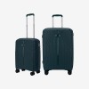  Troler set 2 Bucati KREAL model IBIZA Troler cabina 55 cm şi Troler mediu 65 cm polipropilenă verde inchis - Imagine 1