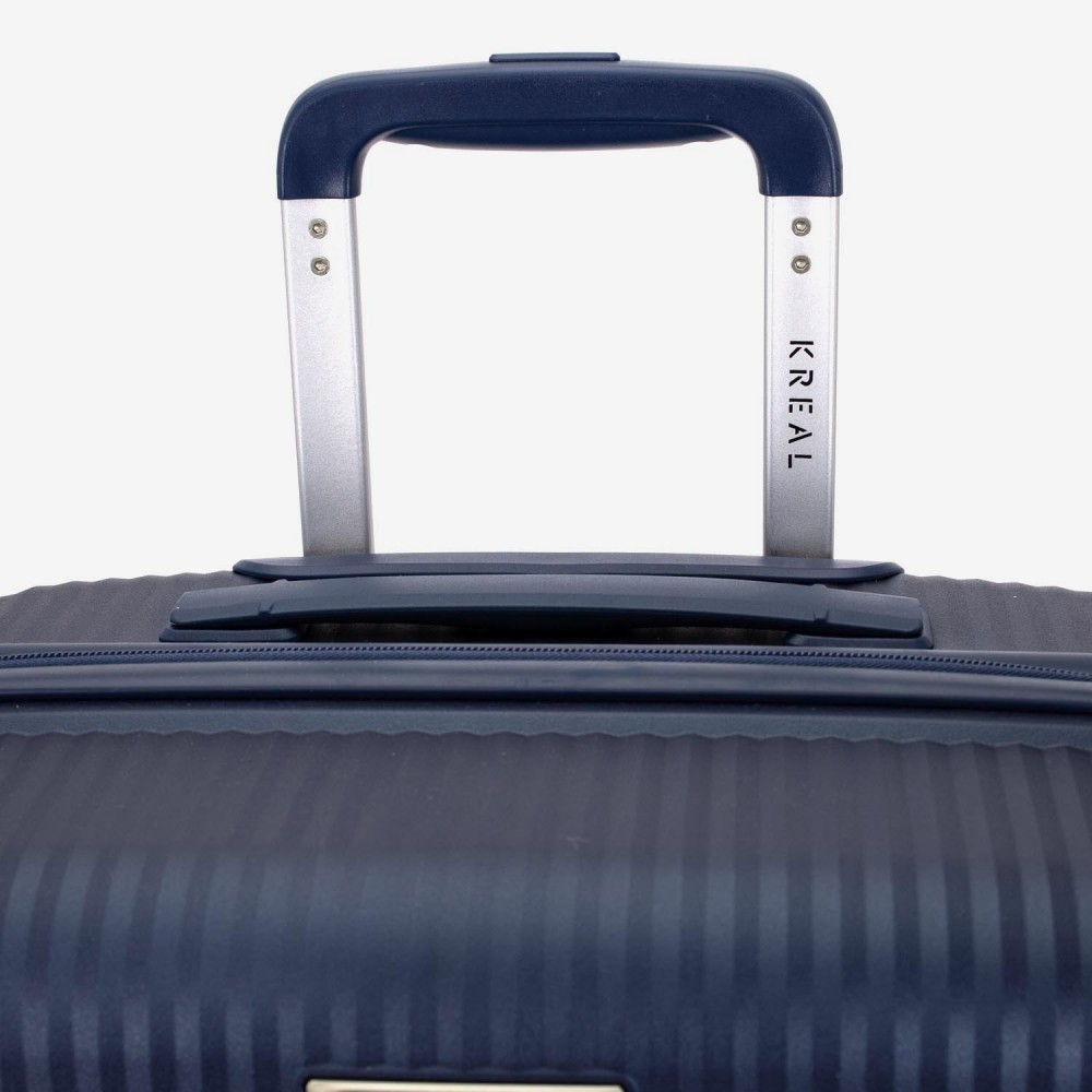 Troler cabina KREAL model TASOS 55 cm polipropilenă bleumarin