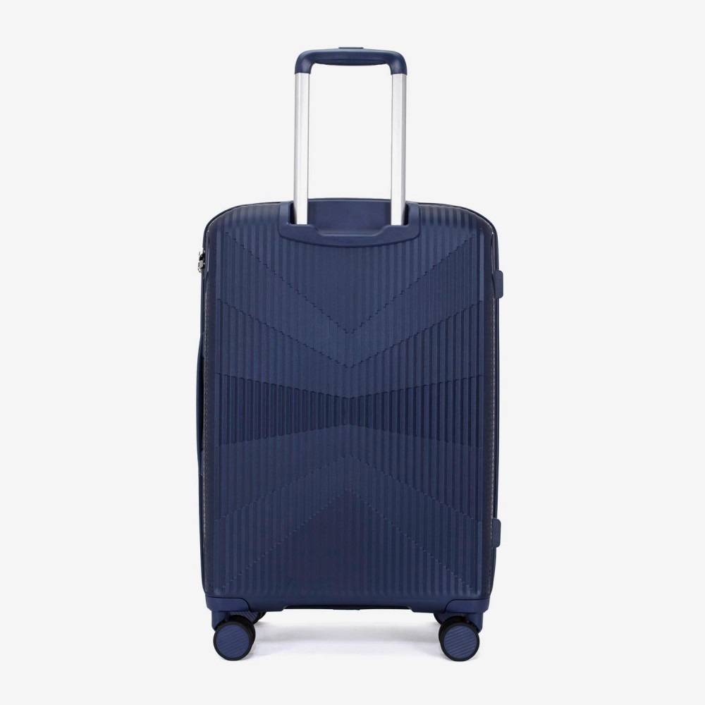 Troler mediu KREAL model TASOS 66 cm polipropilena bleumarin