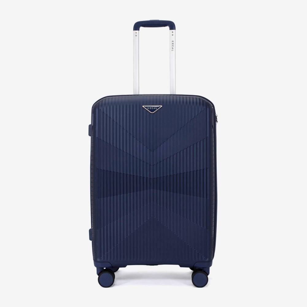 Troler mediu KREAL model TASOS 66 cm polipropilena bleumarin